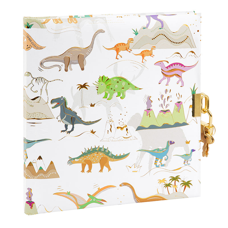 Goldbuch Tagebuch Dinosauria – 16,5 × 16,5 cm, 96 Seiten
