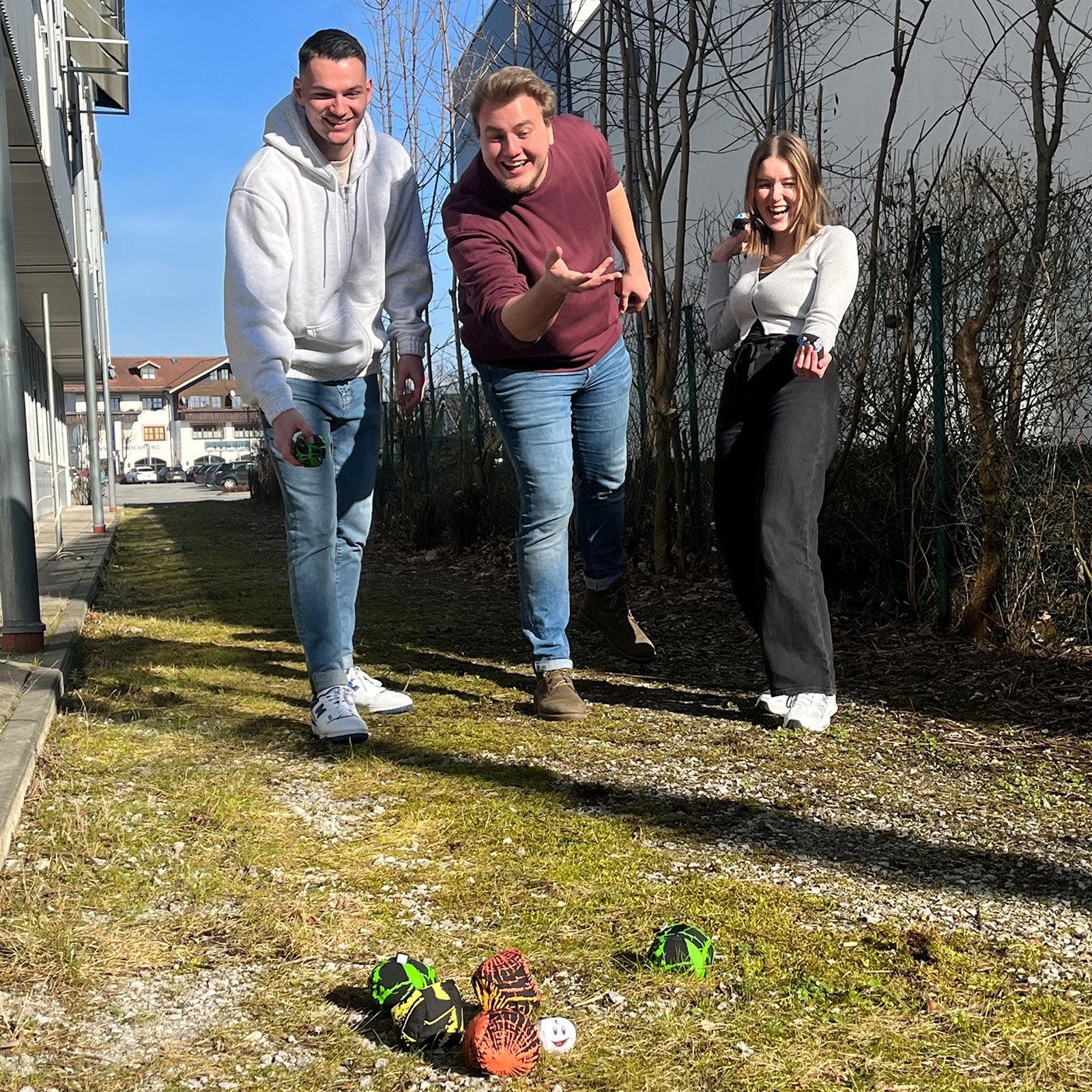 Schildkröt Funsports Family Pack Labyrinth Boccia-Spiel – Ø 8 cm – 13-teilig – ab 3 J. – mehrfarbig