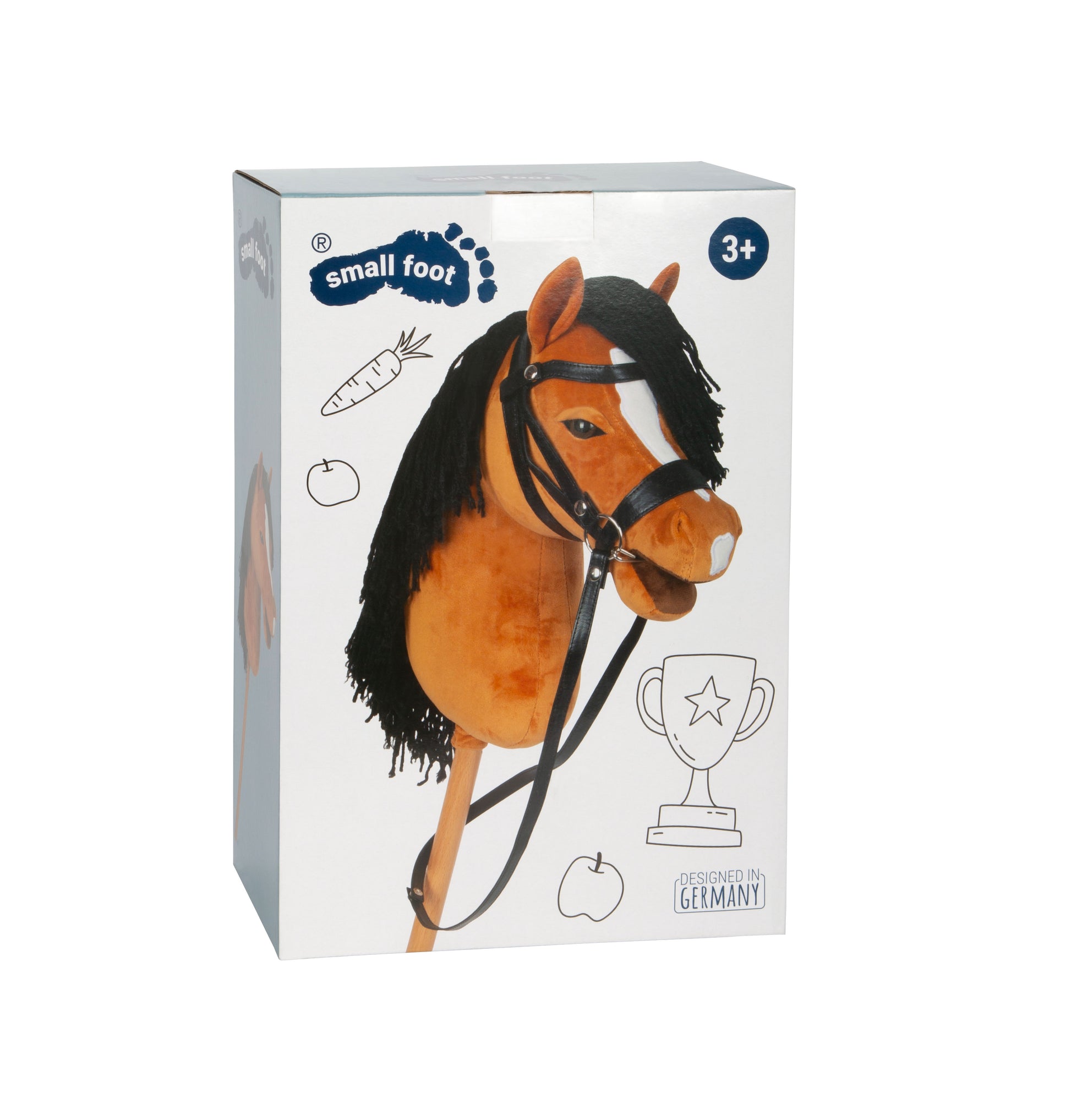 Small foot Plüschtier Hobby Horse – 79 cm – mehrfarbig – mit Melodie – ab 3 J.