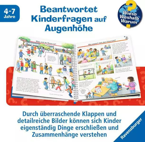 Ravensburger Buch – WWW: Ich komme in die Schule, Hardcover, 16 Seiten, Deutsch, 4–7 Jahre