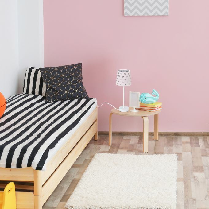 Relaxdays Tischleuchte – E14, 40 W, 43 cm – Rosa