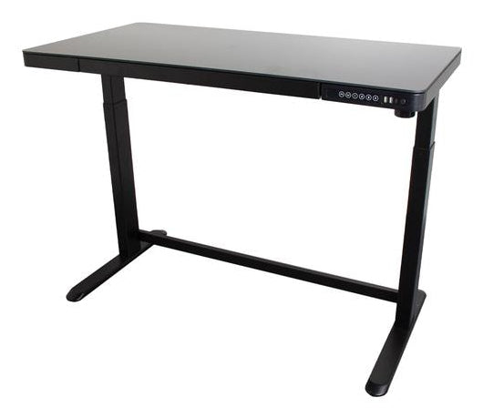 Contini Stehtisch – 60 × 121 cm – Schwarz – Höhenverstellbar