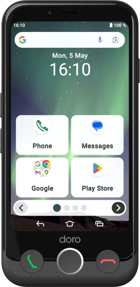 Doro Aurora A10 – 4,5" – 64 GB – Schwarz