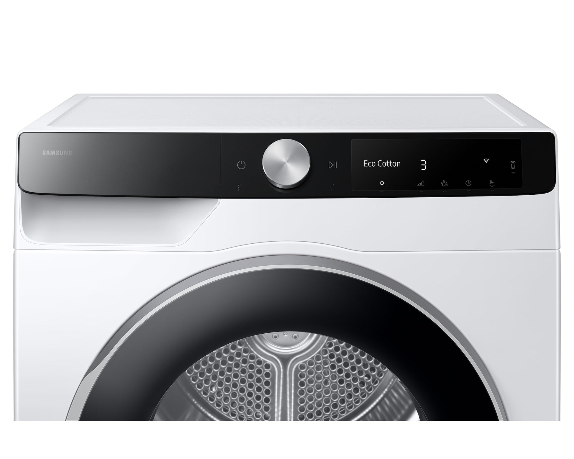 Samsung DV6000 Wäschetrockner – 9 kg, Wärmepumpe, Weiss, 60 × 85 × 60 cm