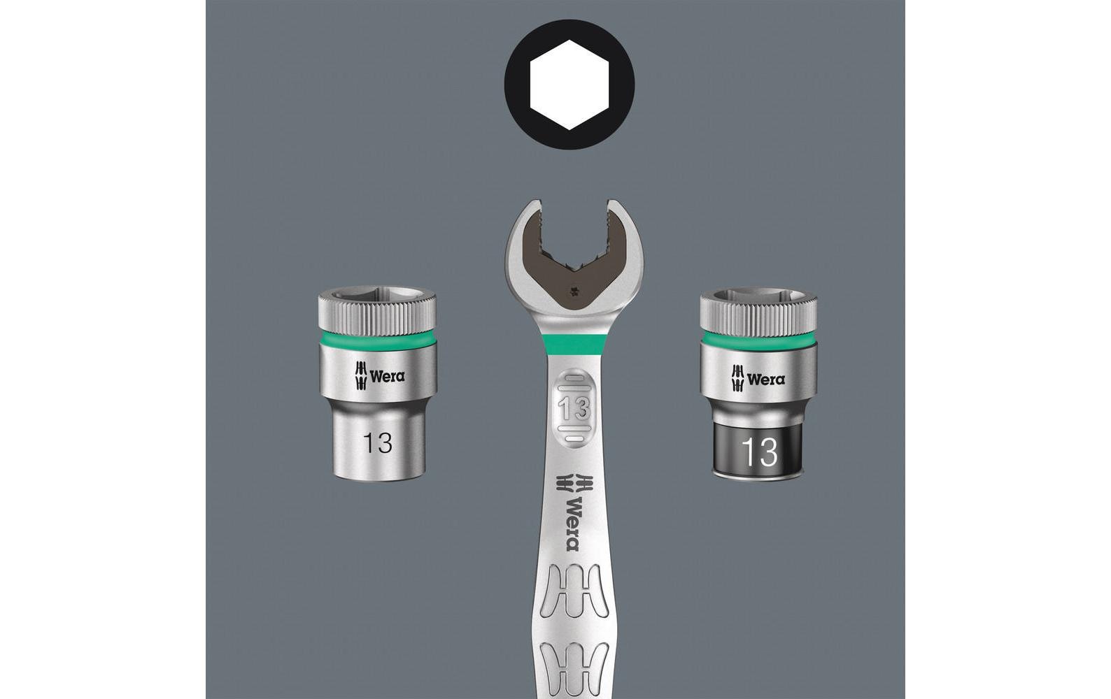 Wera Steckschlüssel-Set Zyklop – Antrieb 3/8" – 8100 SB 6