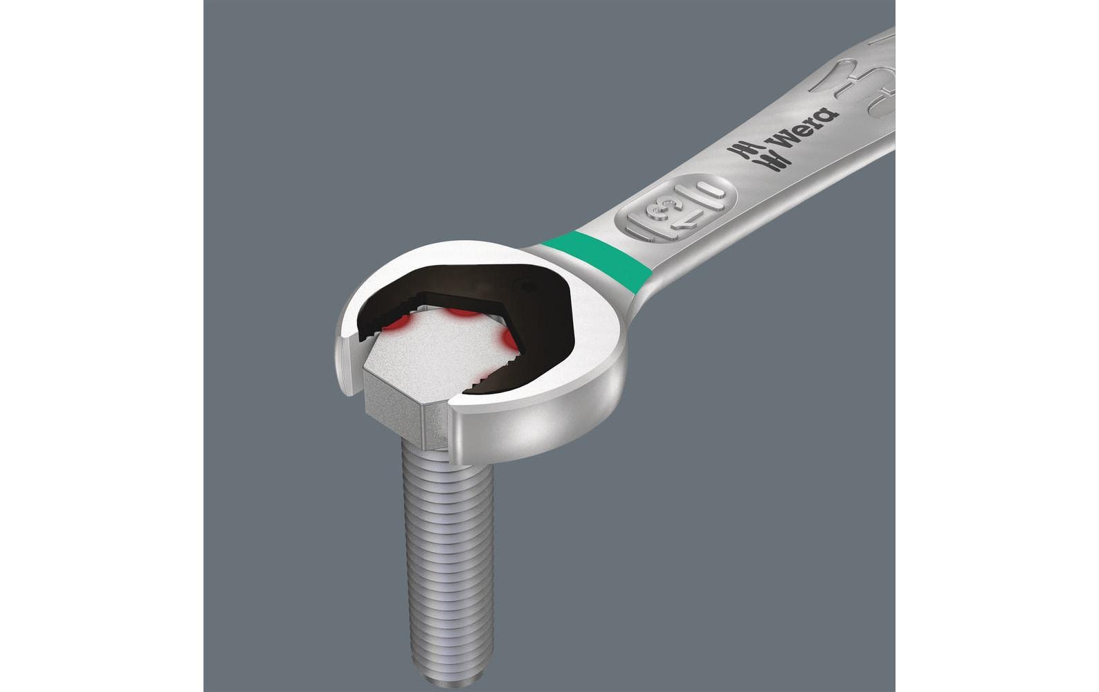 Wera Joker – Maul-Ringratschen-Schlüssel 15 mm Schlüsselweite 15 SB