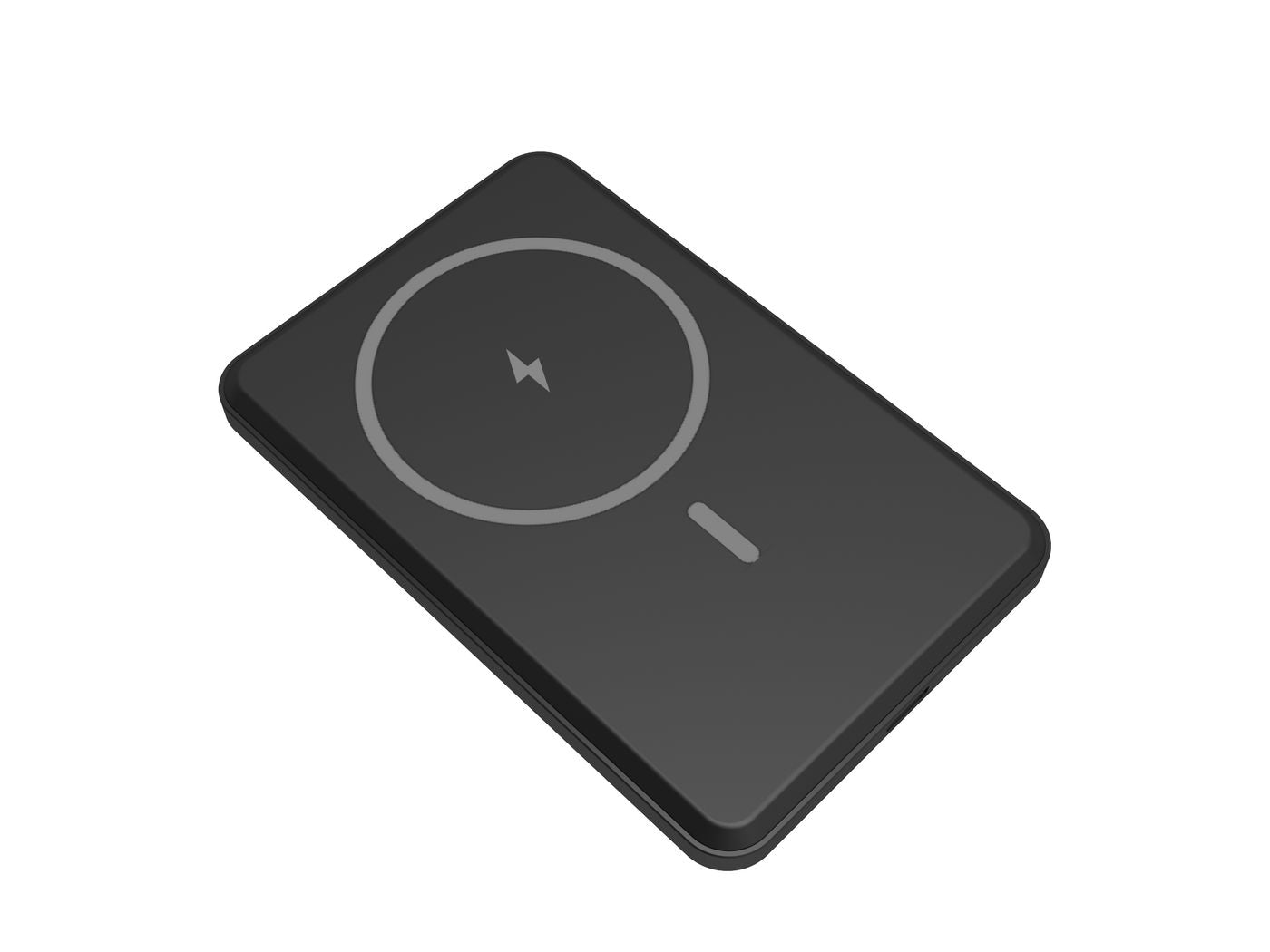eSTUFF MagSafe Powerbank 5'000 mAh – 20 W PD, Wireless 15 W, schwarz