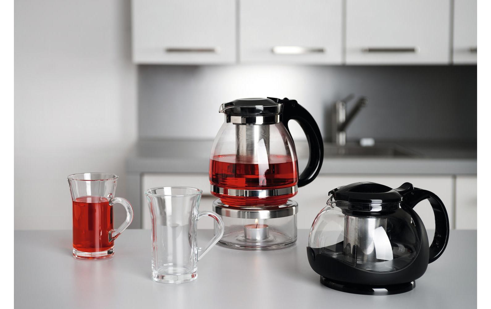 Montana Teetasse Ceylon – 6er Set, 230 ml, Ø 10,0 cm, Kalk-Natron-Glas, Transparent, spülmaschinenfest