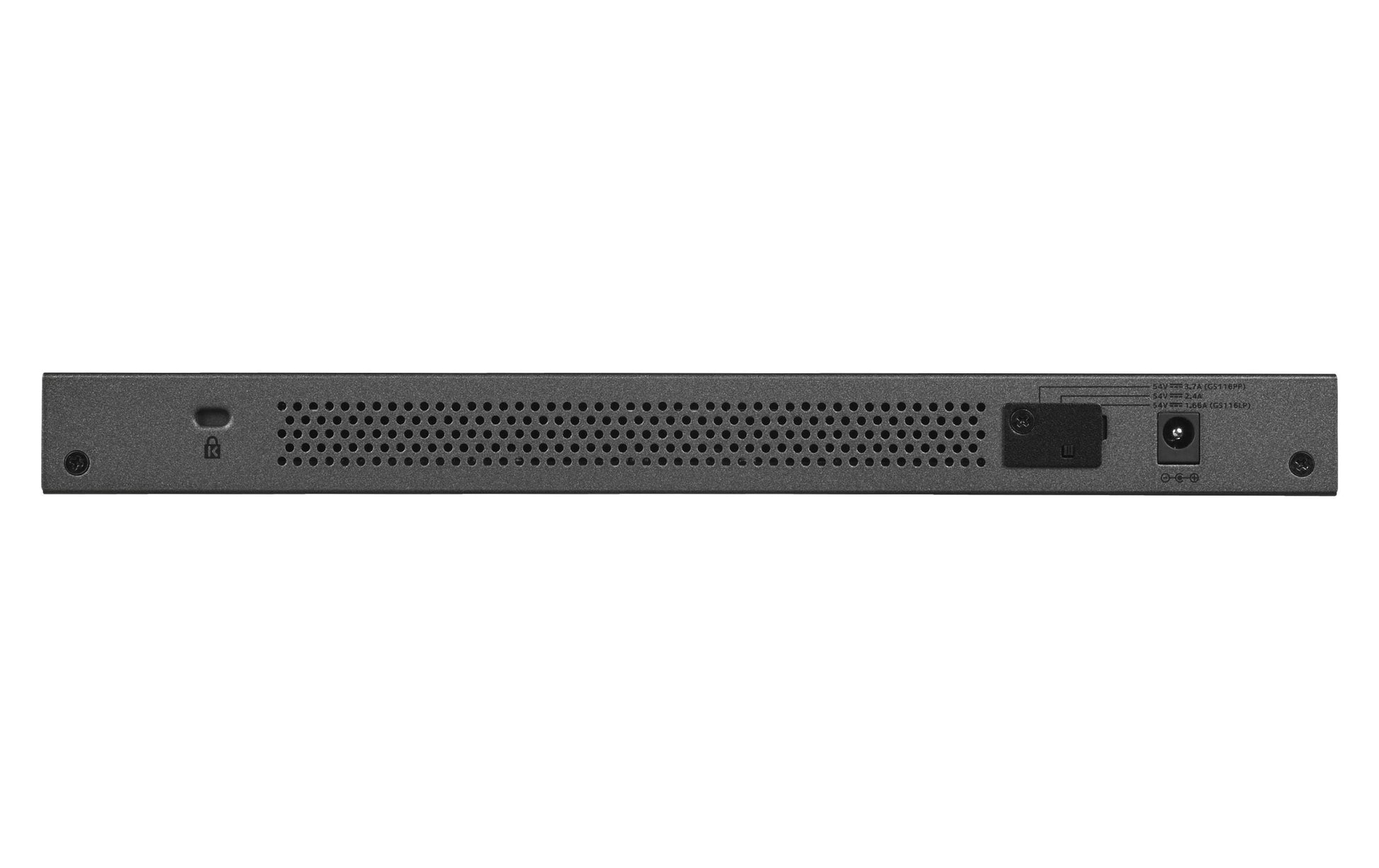 NETGEAR GS116LP – Switch – 16×GbE, PoE+ 76 W, 19" Rack