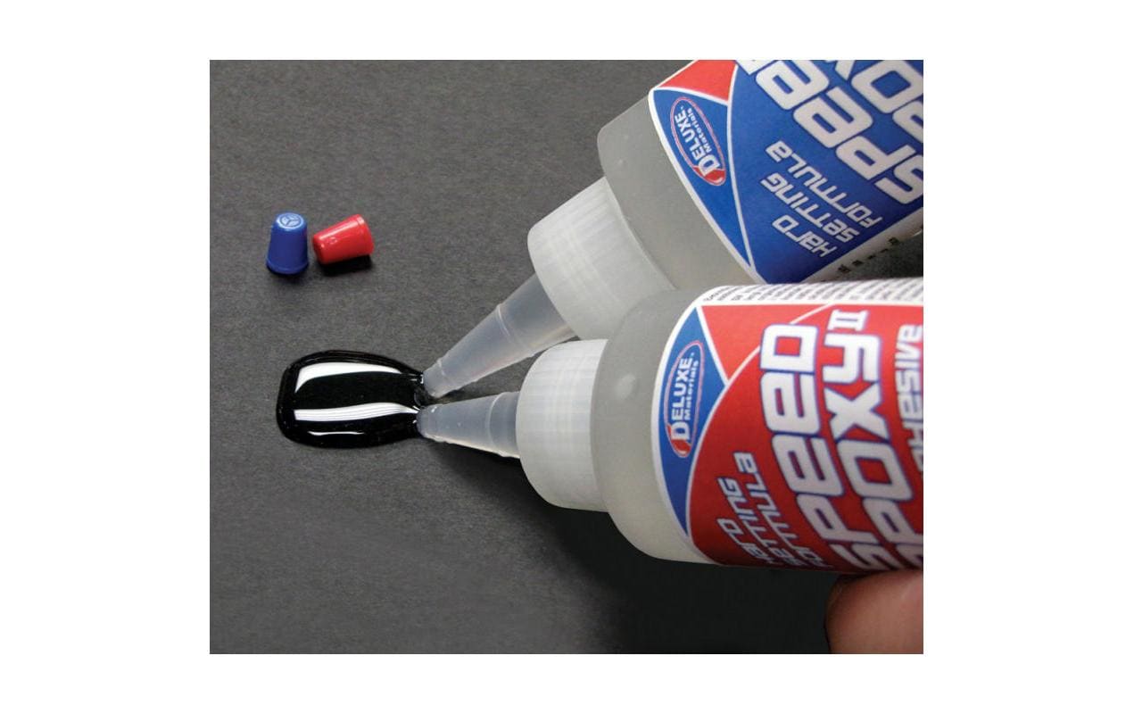 Deluxe Materials 2K Epoxidharzkleber Speed Epoxy II 4 min – transparent – für Holz