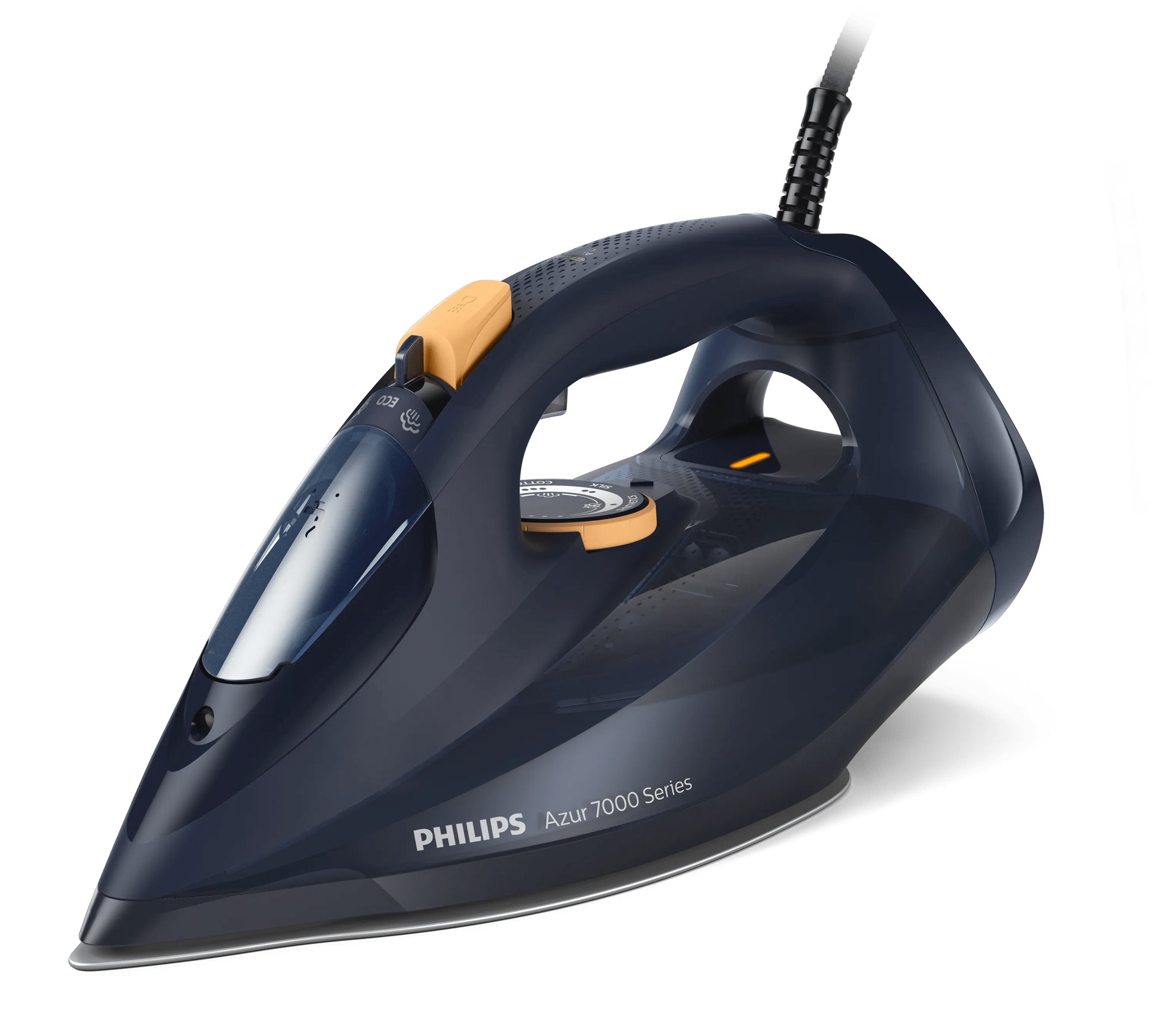 Philips Dampfbügeleisen DST7060/20 – SteamGlide Elite-Sohle, Blau, Gelb, 137 × 332 × 169 mm