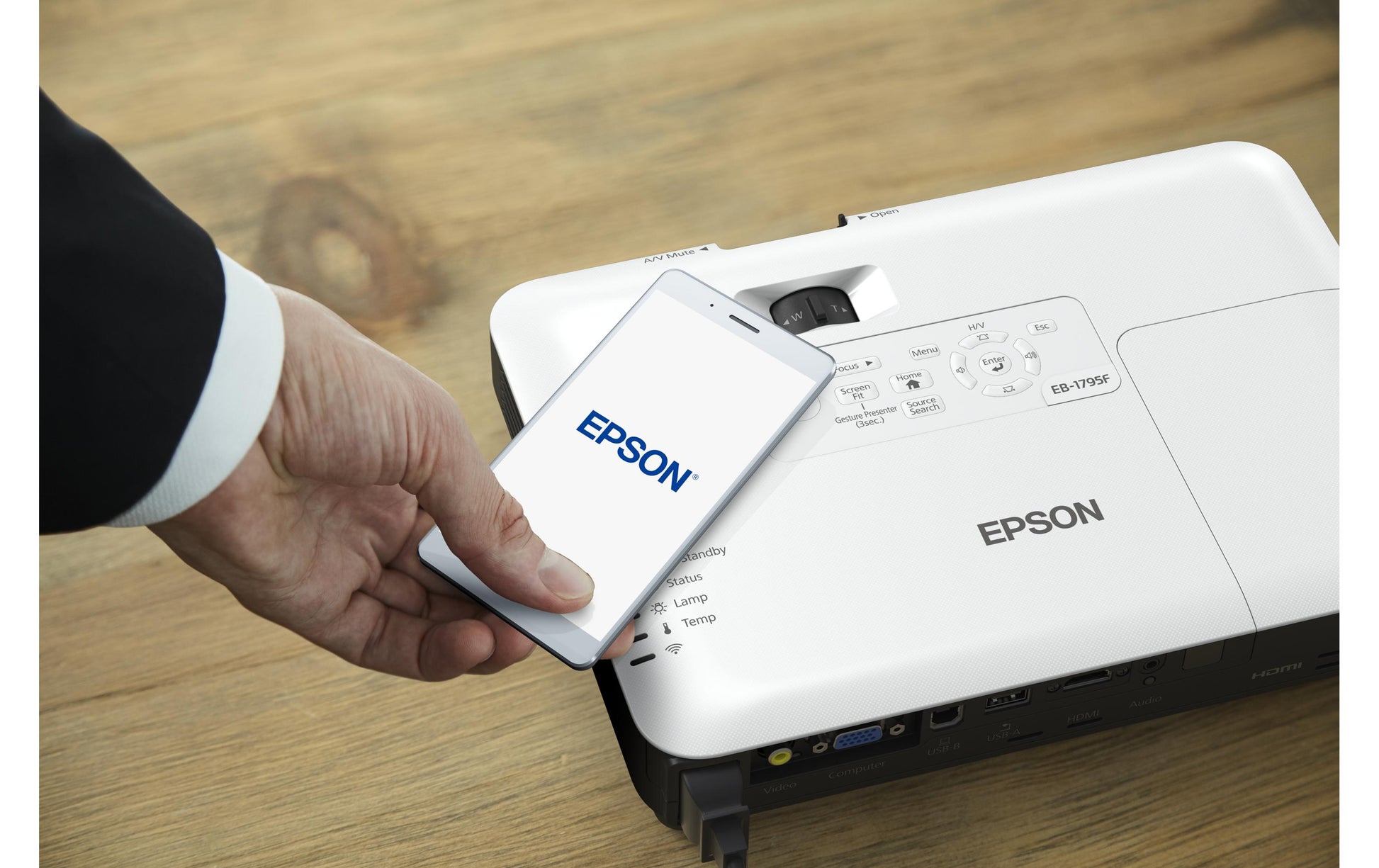 Epson EB-1795F, 3LCD-Projektor – Full HD, 3200 ANSI-Lumen, 16:9