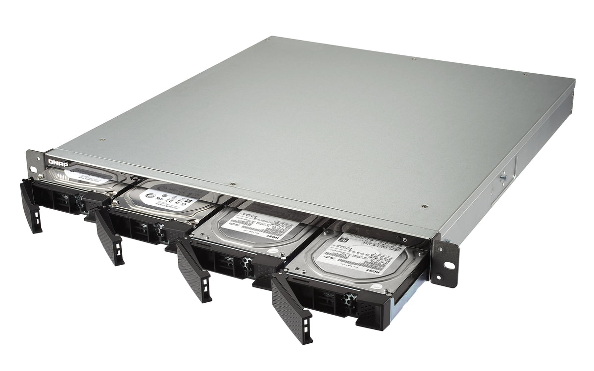 QNAP TS-453BU-8G Speichergerät – 4× GbE, 4× USB 3.0, 1,5 GHz Quad-Core