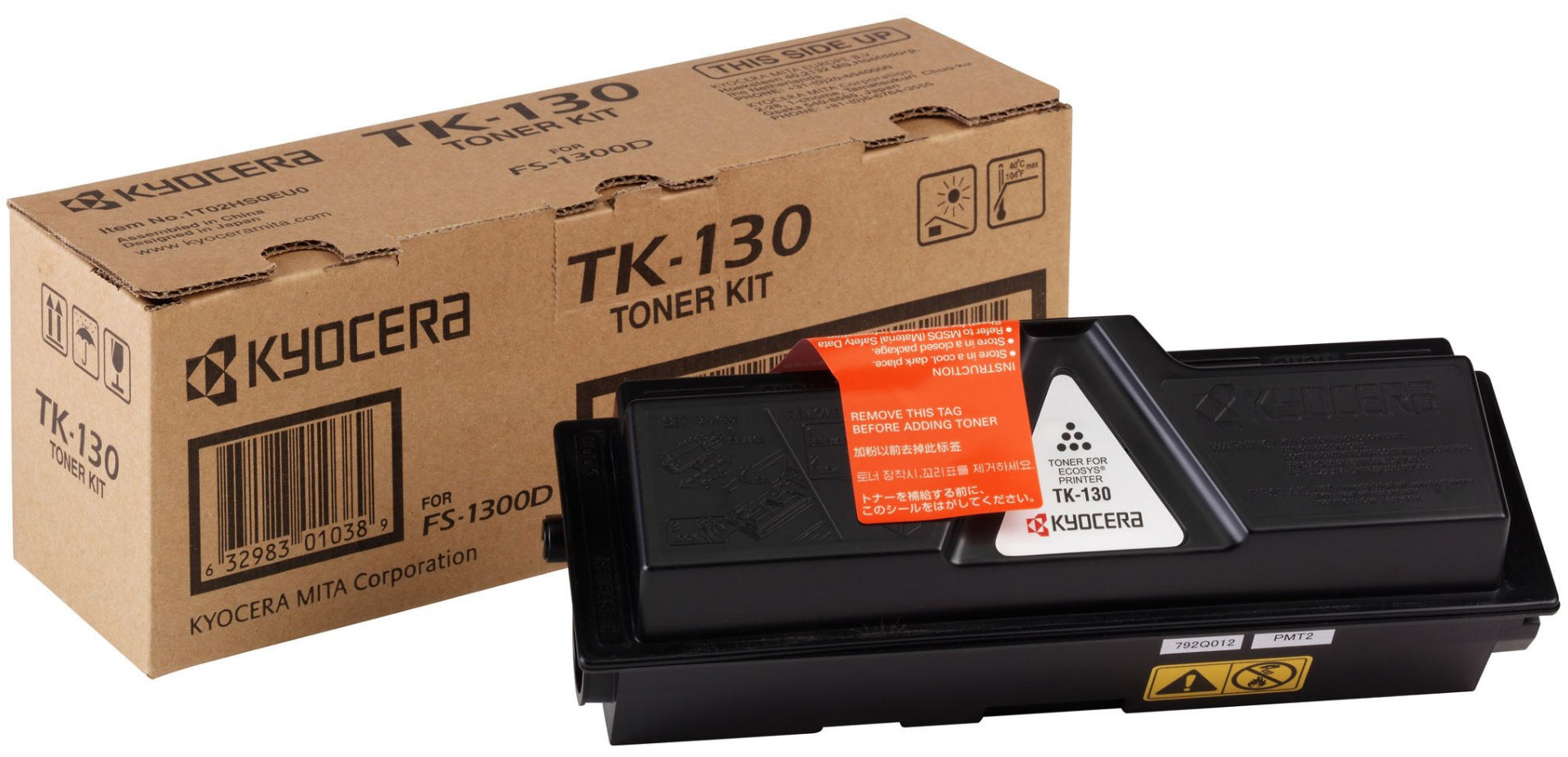 Kyocera TK-130 Schwarz Toner – Original – 7'200 Seiten – für Kyocera FS1028MFP/FS-1128MFP/FS1128 und andere