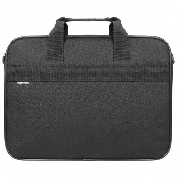 Mobilis Notebook-Tasche bis 14" – Wasserfest, abnehmbarer Schultergurt – Schwarz