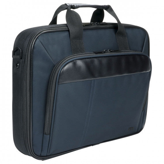 Mobilis Notebook-Tasche bis 14" – Wasserfest, abnehmbarer Schultergurt – Schwarz