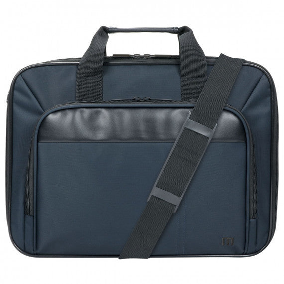 Mobilis Notebook-Tasche bis 14" – Wasserfest, abnehmbarer Schultergurt – Schwarz