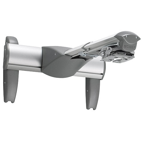 Chief WM210AUS – Beamer Wandhalterung, Abstand 0–45 cm, 11,3 kg, Silber