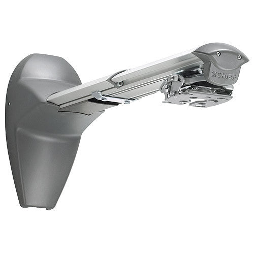 Chief WM120AUS – Beamer Wandhalterung, Abstand 45–75 cm, 11,3 kg, Silber