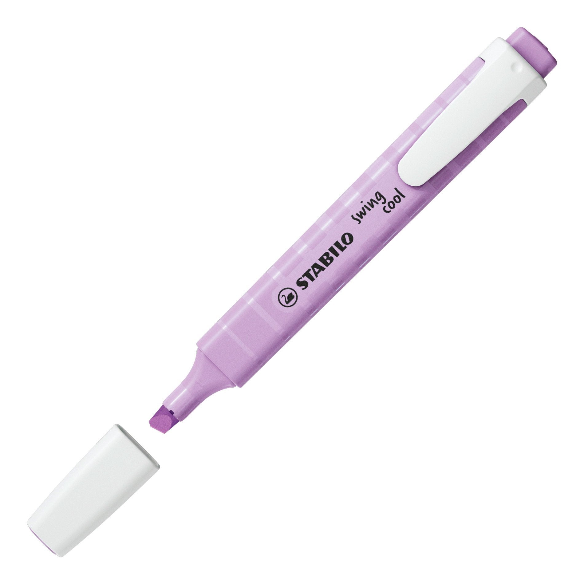 STABILO Swing Cool Pastell Textmarker – Lila, Keilspitze 1–4 mm