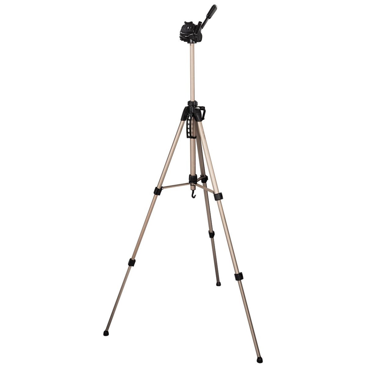 Hama Star 62 Stativ – 160 cm, 4 kg Traglast, 3-Wege-Kopf – für Kameras/Camcorder mit 1/4" Gewinde