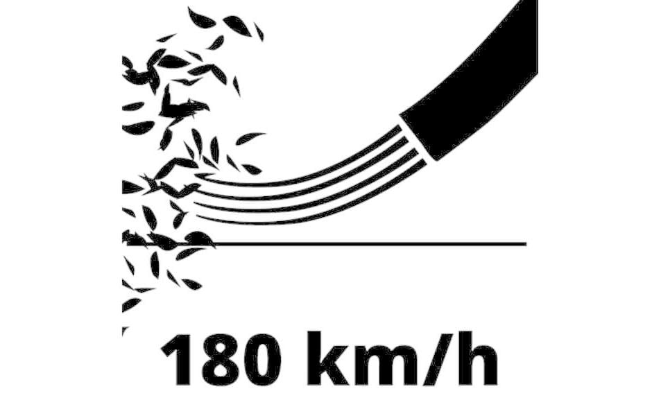 Einhell TE-CB 18/180 Li Akku-Laubbläser – 18 V – Luftstrom 180 km/h – Solo – Power X-Change