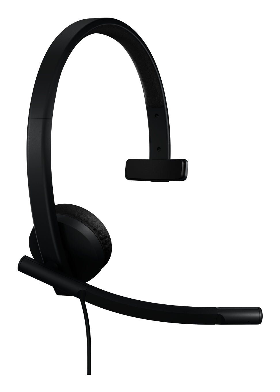 Logitech H570e Office-Headset – On-Ear, Mono, Kabelgebunden, USB-C, MS Teams zertifiziert, Schwarz
