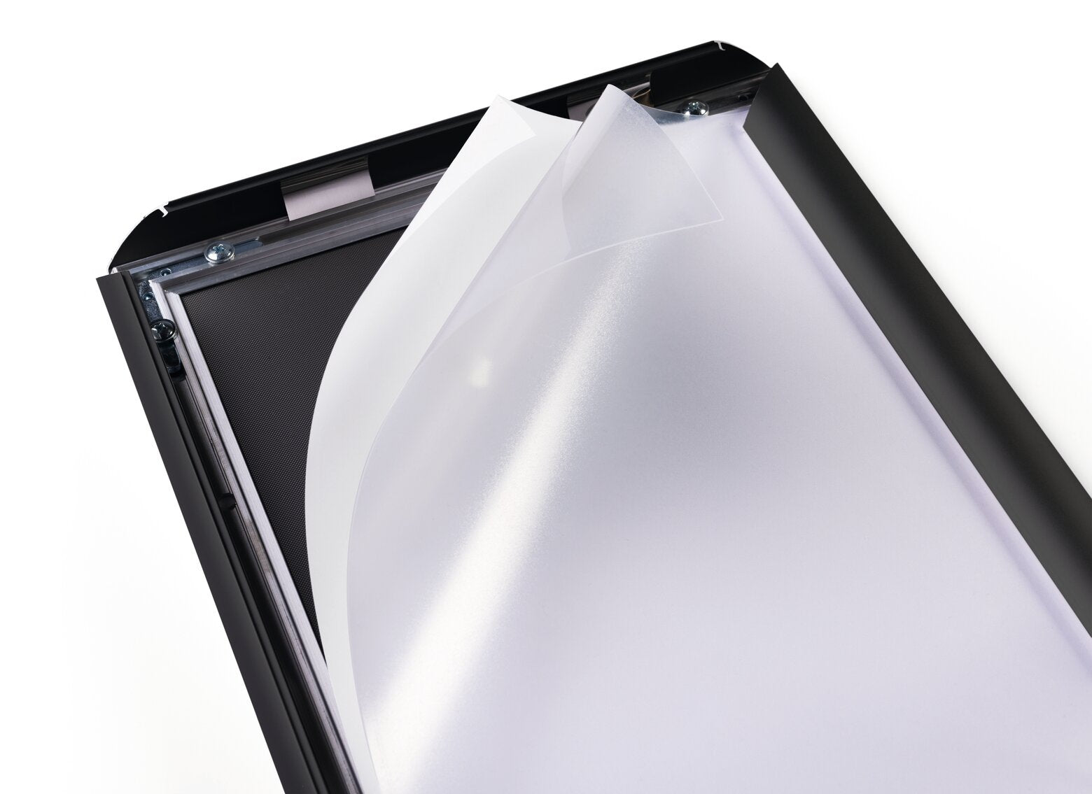 Durable Plakatrahmen 479701 – 327 × 451 mm, schwarz, Aluminium, für A3