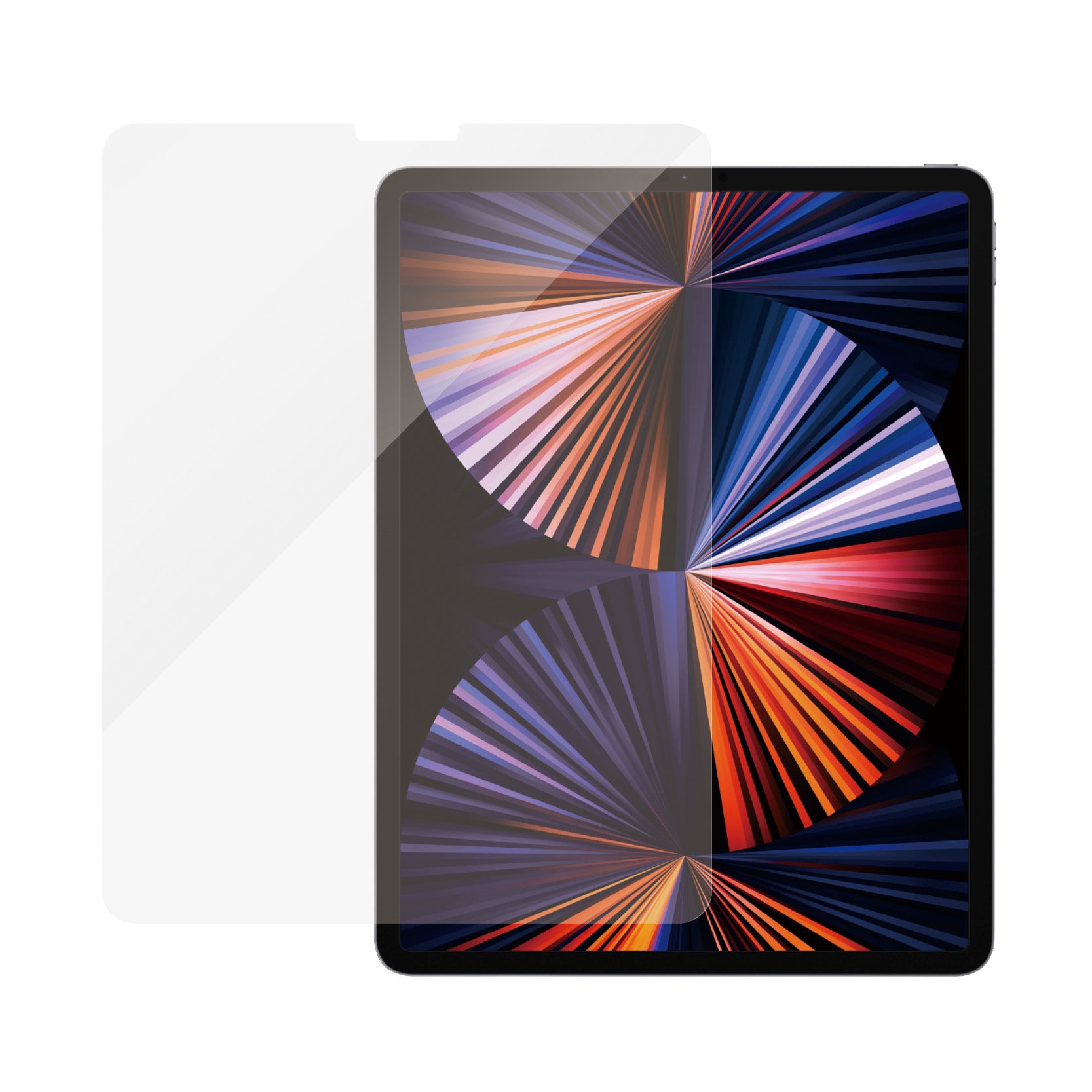 PanzerGlass Panzerglas für iPad Pro 12,9" (5. Gen.) – Kratzresistent, Anti-Fingerprint