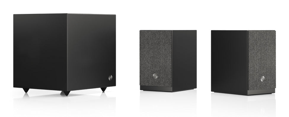 Audio Pro SW-5 – Subwoofer – 150 W, 8", Schwarz