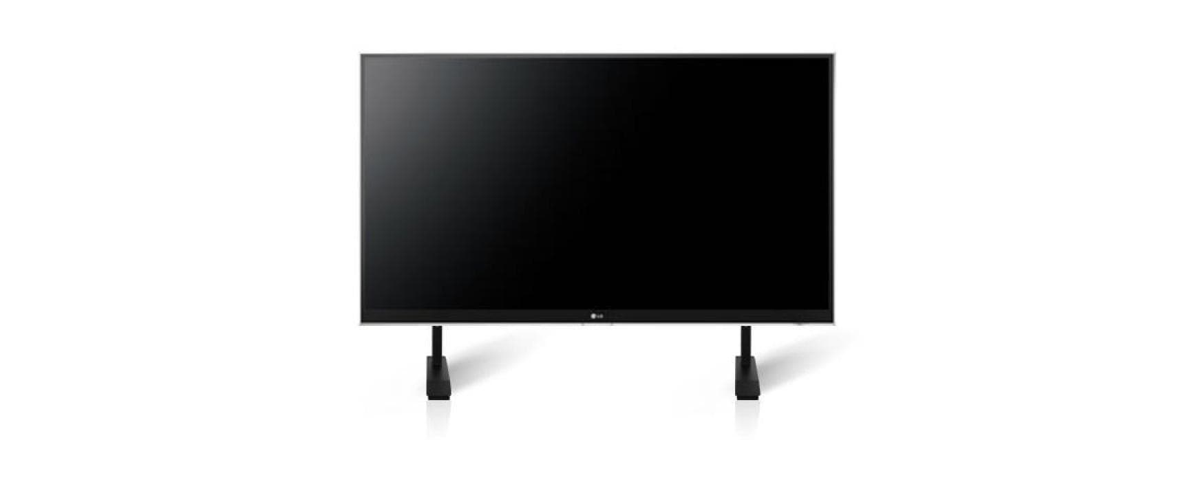 Audioraq Wandhalterung, bis 80", VESA 600×600, bis 50 kg, höhenverstellbar, schwarz