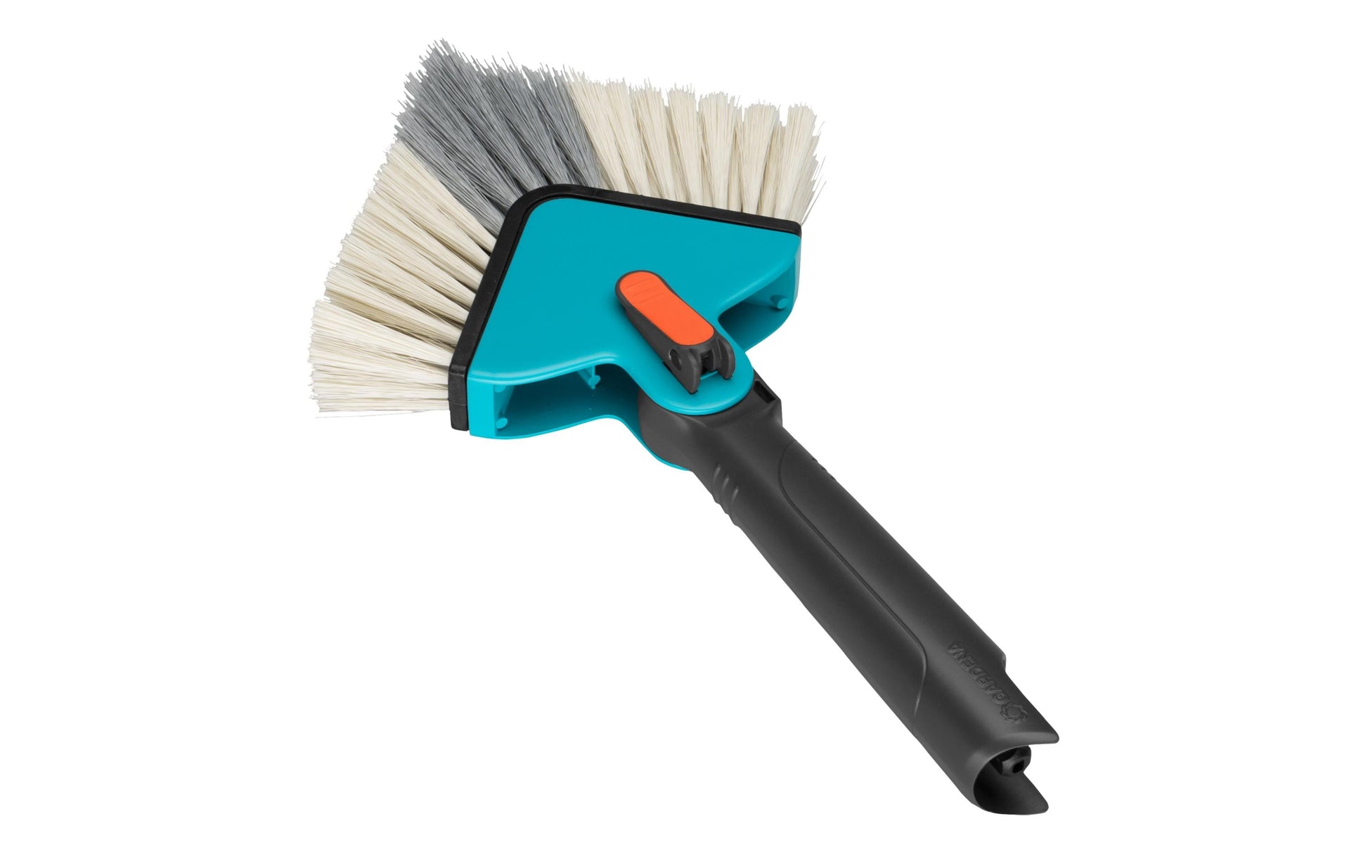 Gardena combisystem-Winkelbesen – 30–50 cm, hart, Kunststoff, schwarz/blau/orange, für Gardena combisystem