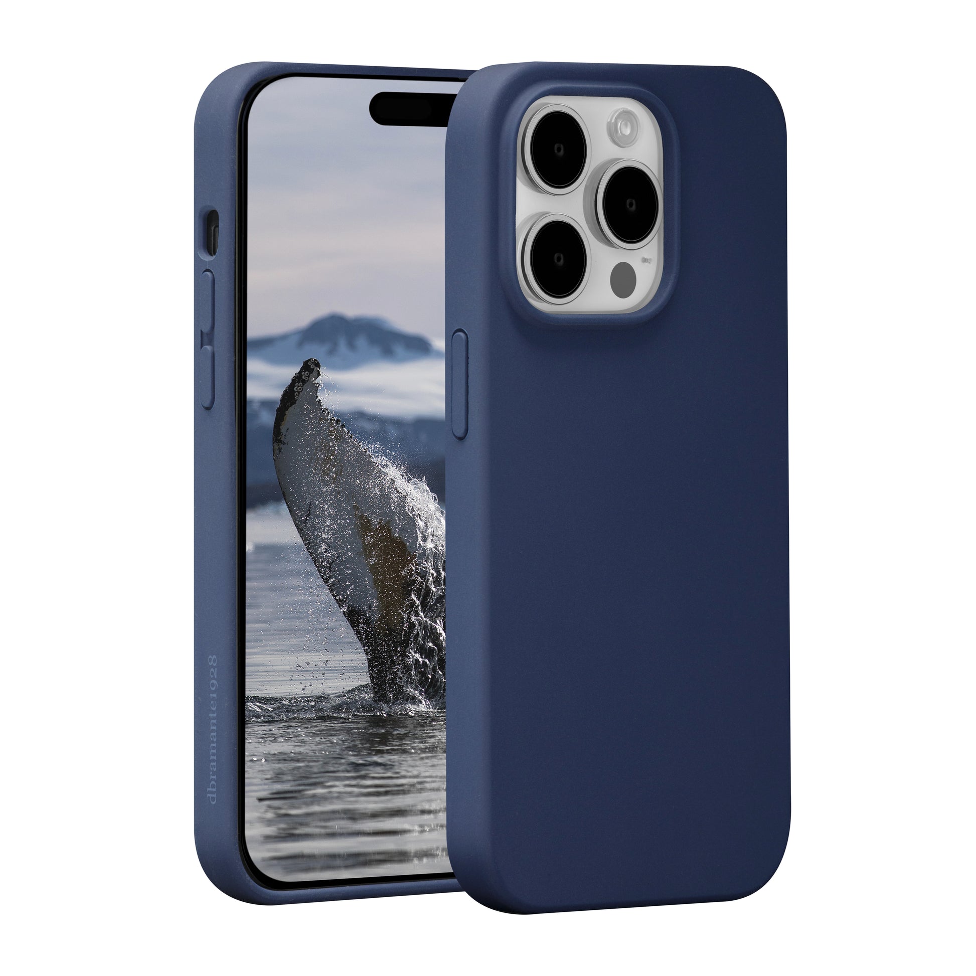 dbramante1928 Monaco Backcover – für Apple iPhone 15 Pro, MagSafe, Pacific Blue