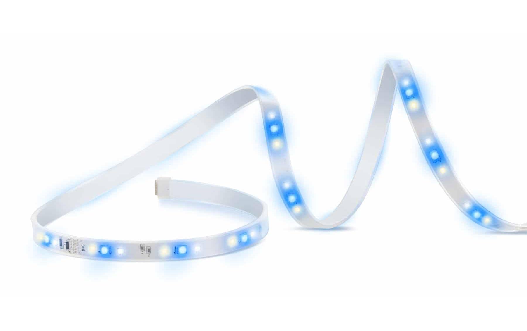 Eve Systems LED-Strip – Set, 2 m, 1800 lm, 24 W, RGB, 2200–6500 K, dimmbar, BT, für HomeKit, weiss