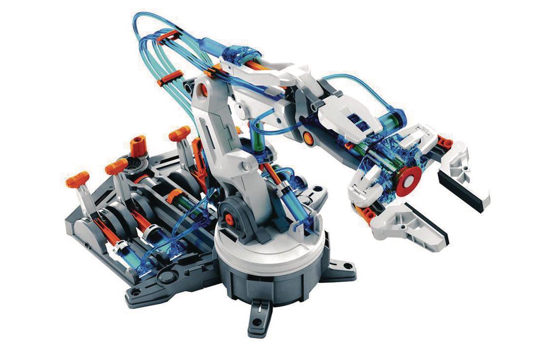 Velleman Experimentier-Bausatz – KSR12 Hydraulischer Roboterarm, ab 14 Jahren