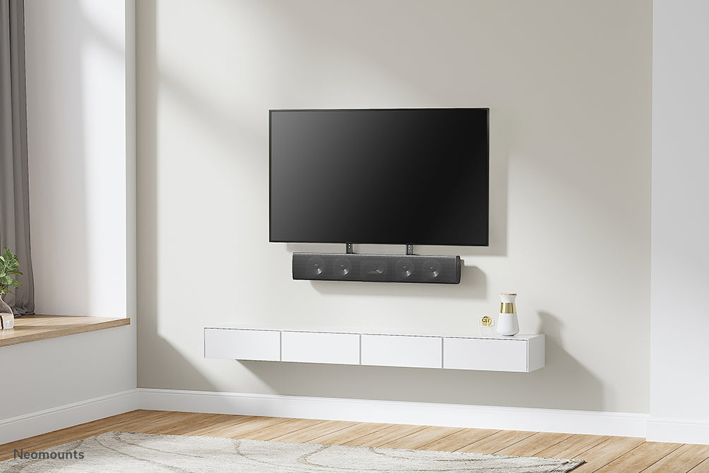 Neomounts AWL29-750BL1 – Soundbar-Halterung – Schwarz, Stahl