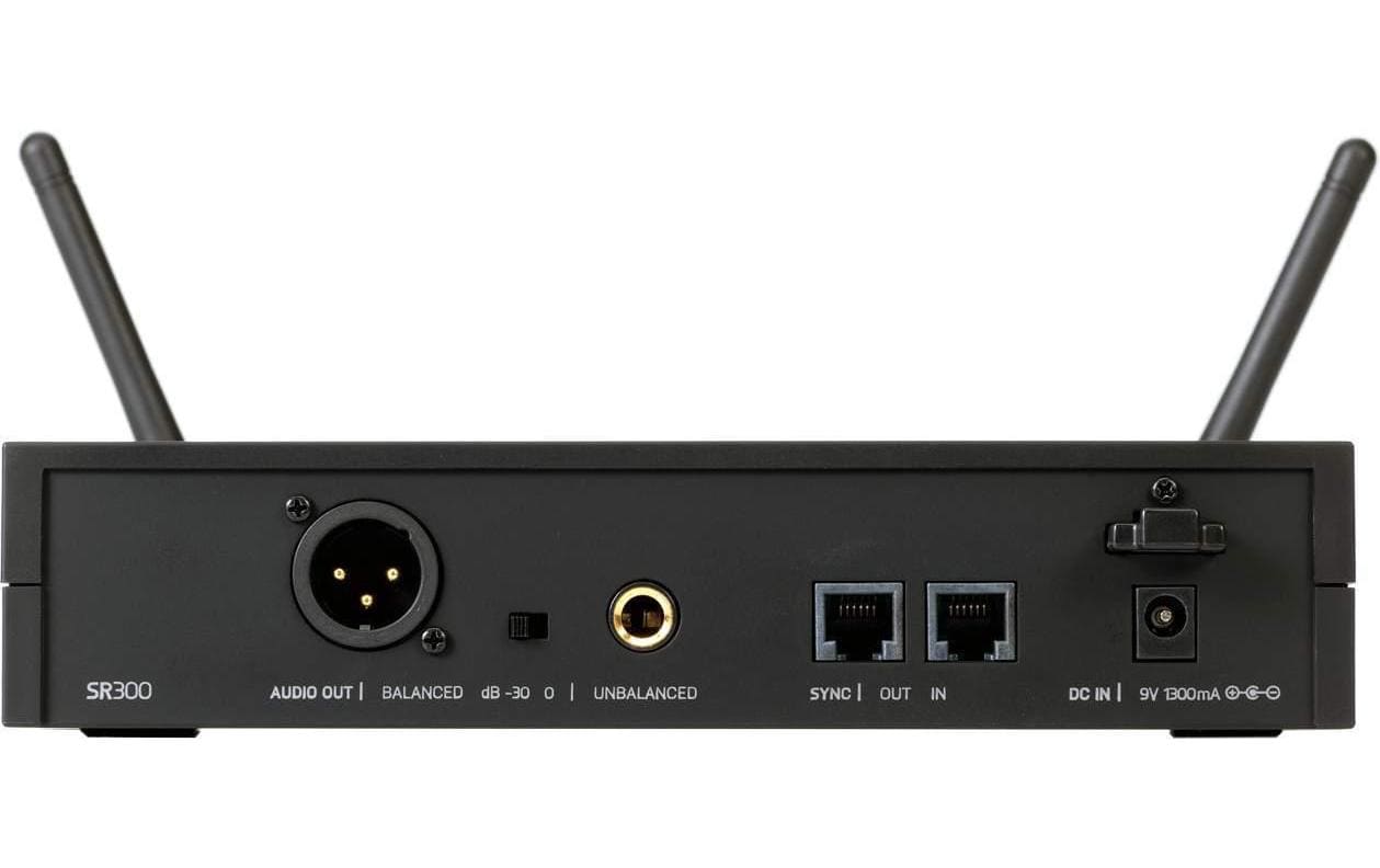 AKG DMS300 Vocal Set P5 Bühnenmikrofon – XLR/6,35 mm Klinke, Kabellos (2,4 GHz), Niere, 70–20'000 Hz