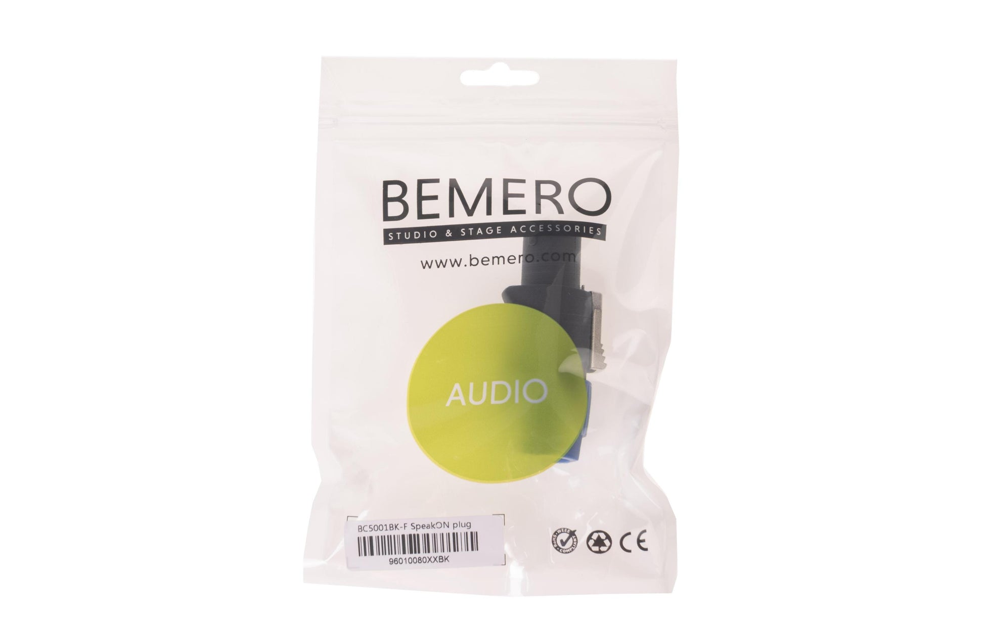 Bemero BC5001BK-F – SpeakON (NL4) Stecker, 4-polig, gerade