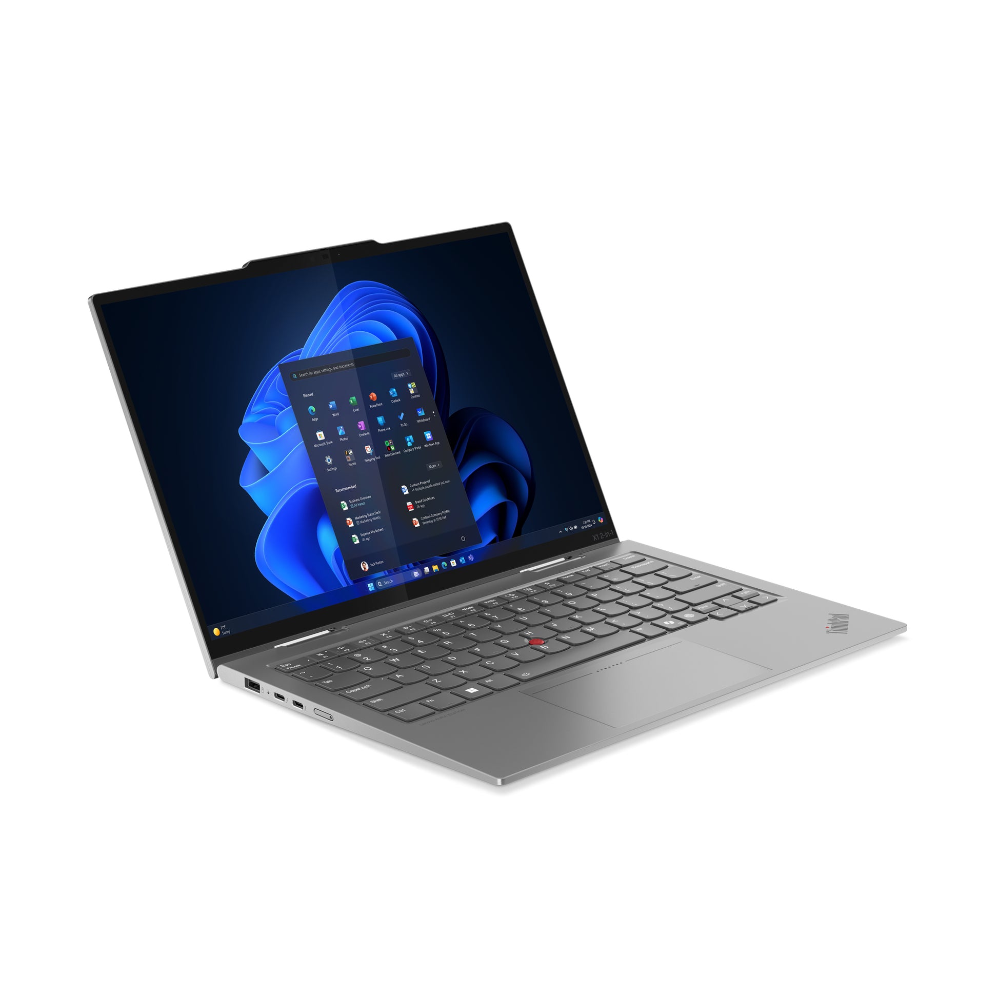 Lenovo ThinkPad X1 2-in-1 – 14", 1 TB, 32 GB RAM, WLAN, Windows 11 Pro, Grau, 10. Generation
