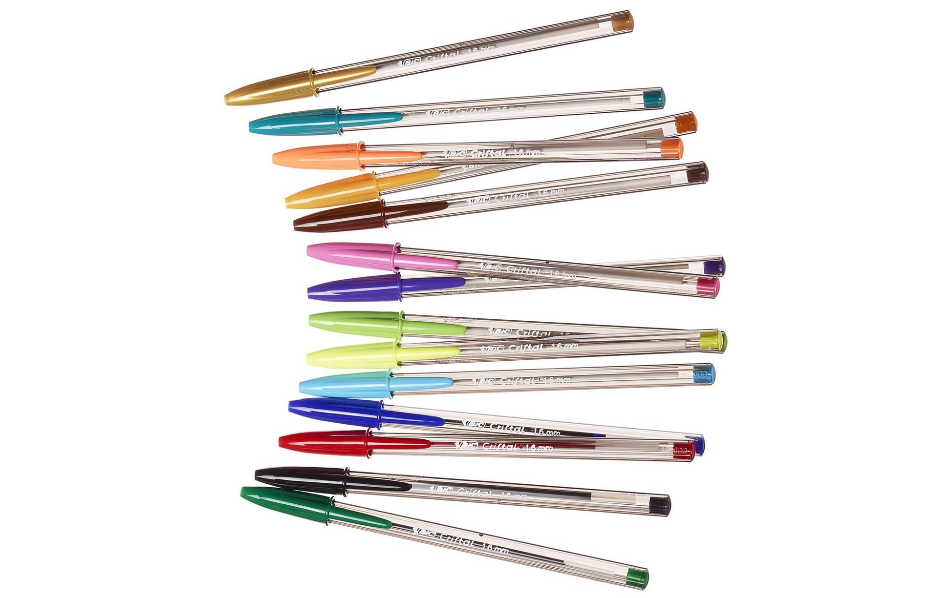 BIC Kugelschreiber – mehrfarbig – 15 Stk.