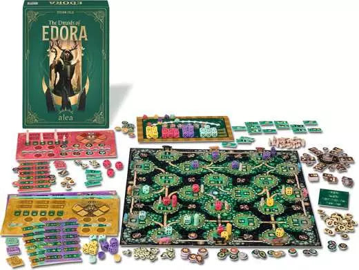 Ravensburger The Druids of Edora – Strategiespiel, 2–4 Spieler, ab 12 Jahren, 90 Min., DE/FR/EN
