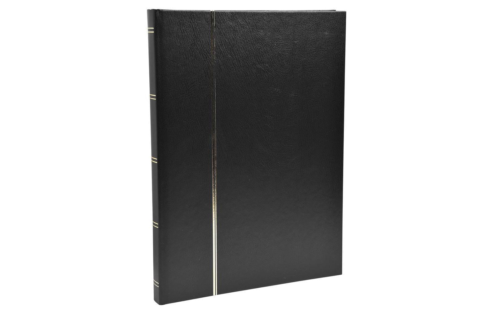 Exacompta Einsteckalbum, 48 Seiten, 22,5 × 30,5 cm, Kunstleder, schwarz
