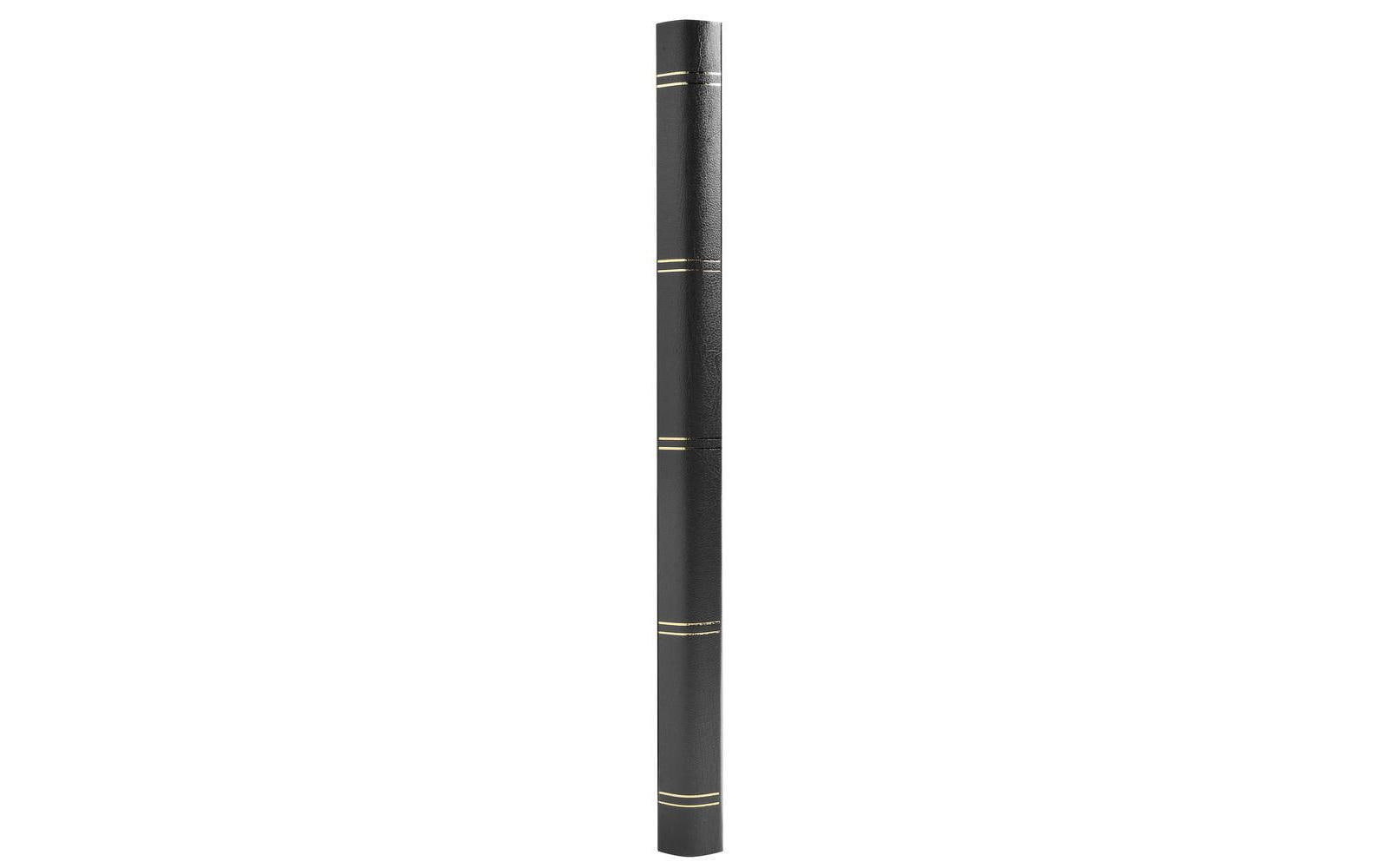 Exacompta Einsteckalbum, 16 Seiten, 22,5 × 30,5 cm, Schwarz, Kunstleder