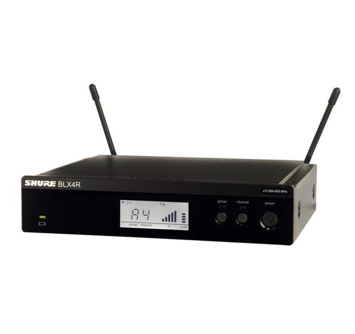 Shure BLX14RE/MX53-M17 – Mikrofon-Set, Funk & 6,3 mm Klinke, Niere, Kondensator, Gesang & Sprache