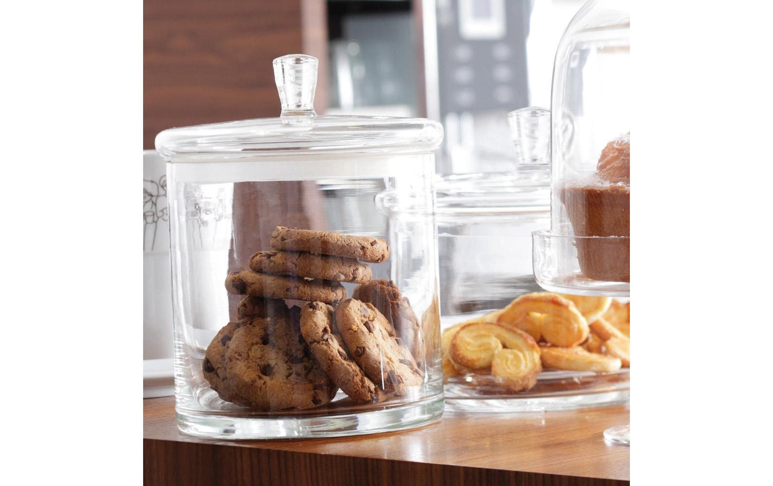 LEONARDO Vorratsdose 2,8 l, Ø 18 × 20 cm, Glas, Transparent