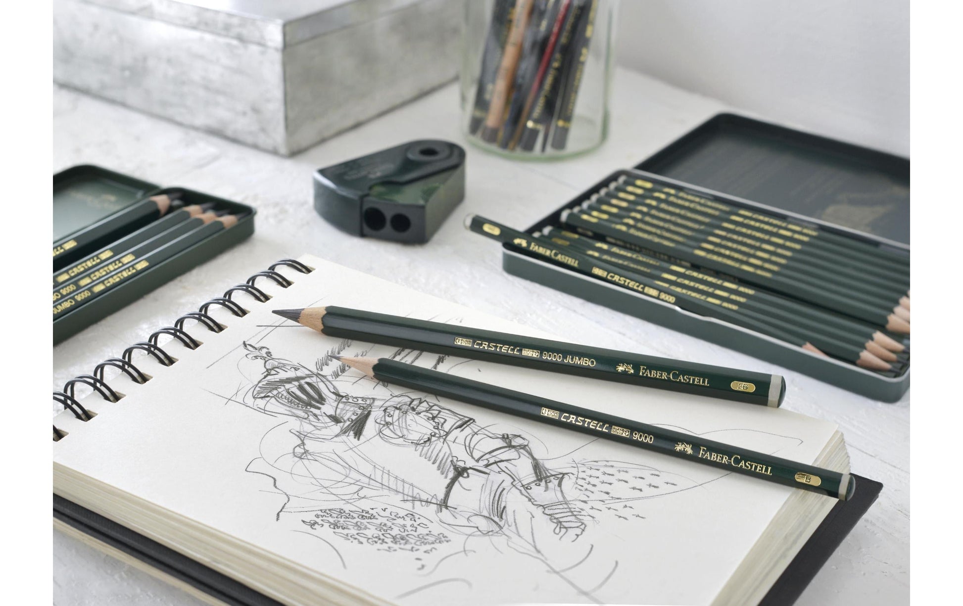 Faber-Castell CASTELL 9000 Bleistift – 12er-Set