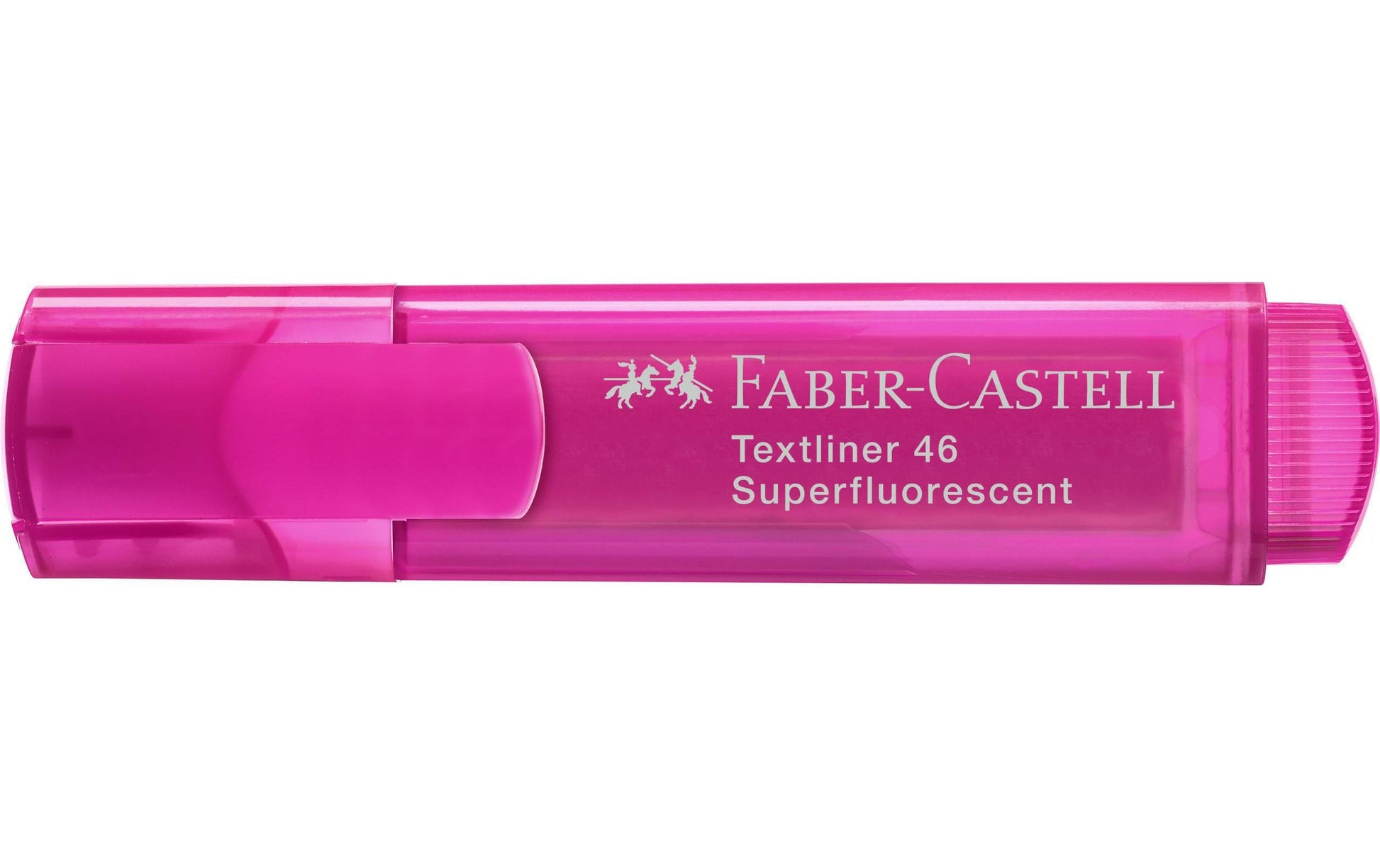 Faber-Castell Textmarker Pink – Keilspitze, 1–5 mm, nachfüllbar