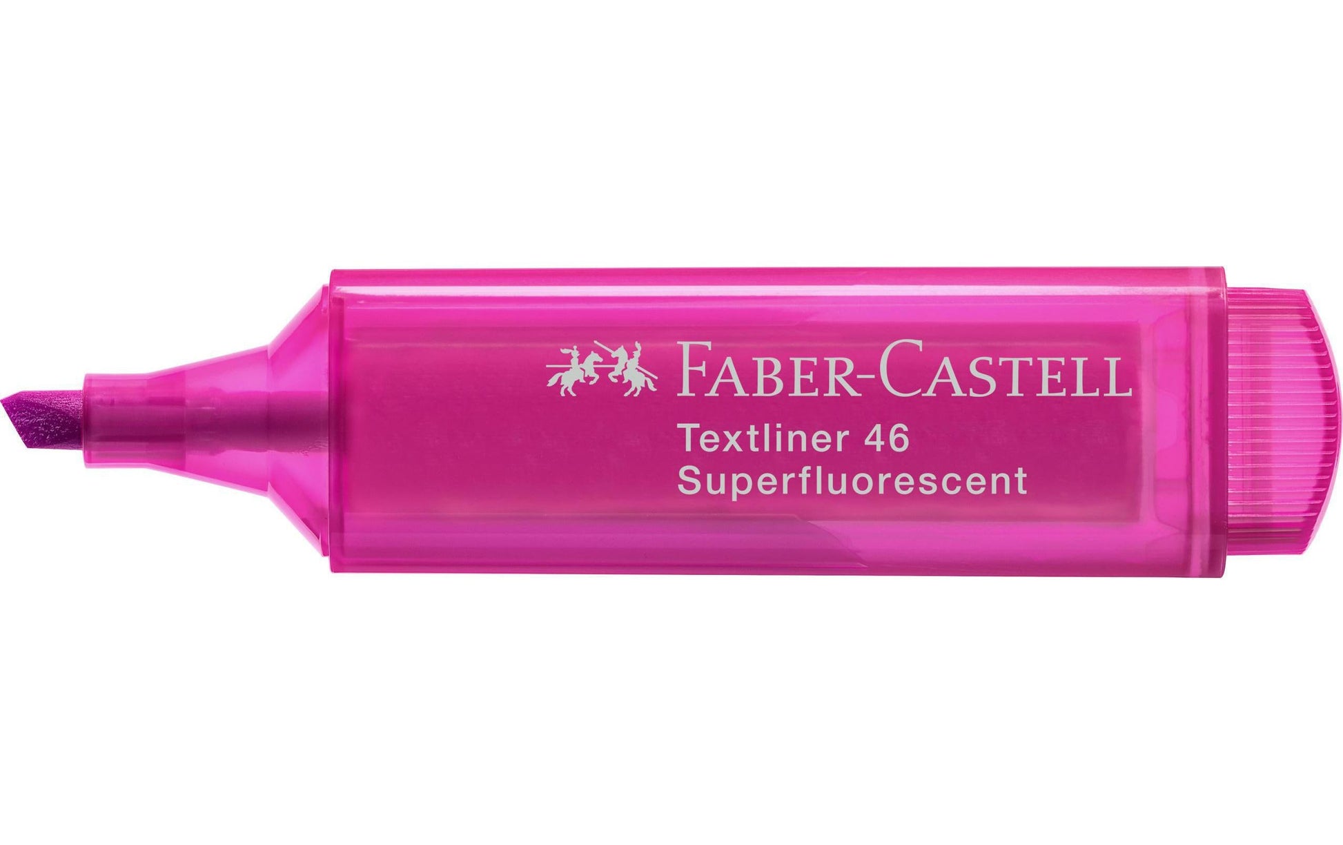 Faber-Castell Textmarker Pink – Keilspitze, 1–5 mm, nachfüllbar
