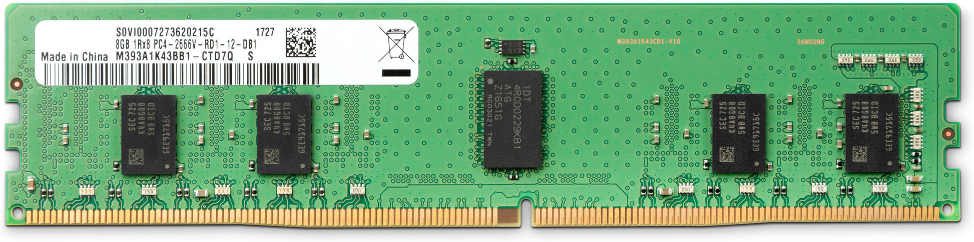 HP 8 GB DDR4 DIMM – 2'666 MHz, 288-polig, für HP 280 G3, HP 280 G4, HP ProDesk 400 G5 und andere