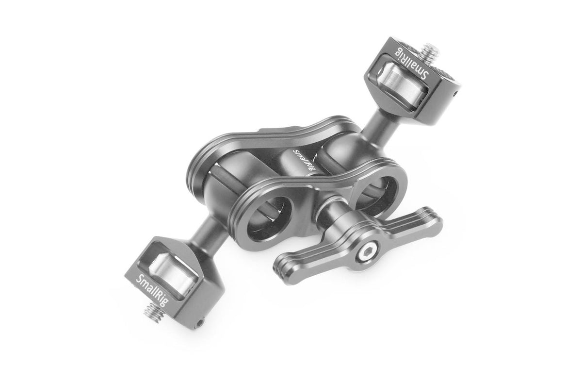 SmallRig 2070 Arm mit Doppel-Kugelköpfen – 1,5 kg, 1/4" Gewinde – für Universal – Schwarz